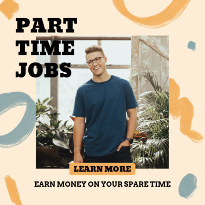 Ad Banner Design Template for a Network Marketing Side Job Offer 2901e