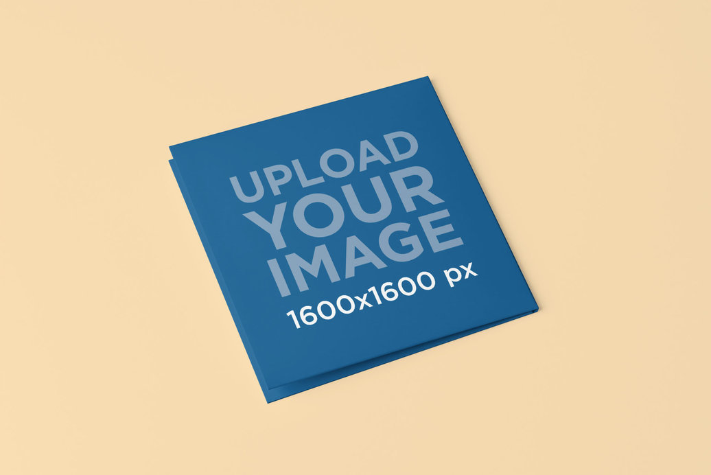 Placeit - Mockup of the Backside of a Digipack