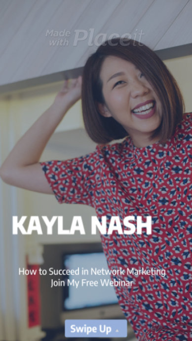 Instagram Story Video Creator for a Multi-Level Marketing Coach