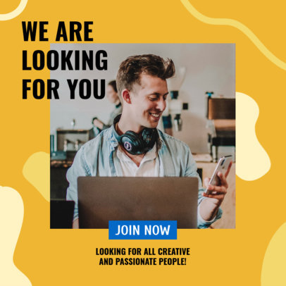 Multi-Level Marketing Ad Banner Maker to Promote Remote Jobs 2901j