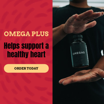 Ad Banner Design Maker for a Multi-level Marketing Health Product 2903h