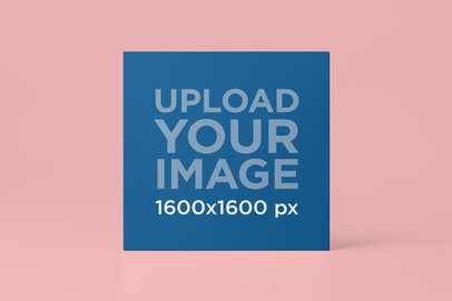 Minimalistic Mockup of a Standing Digipack 4912-el1