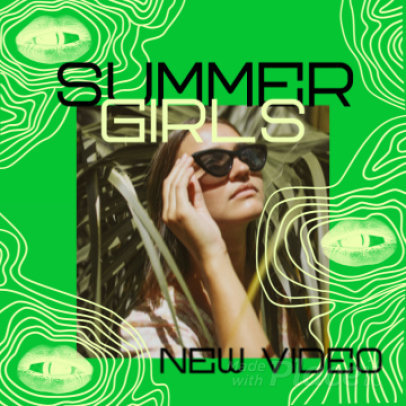 Instagram Video Creator for a Pop Music Artist Featuring an Anti-Design Style 2233