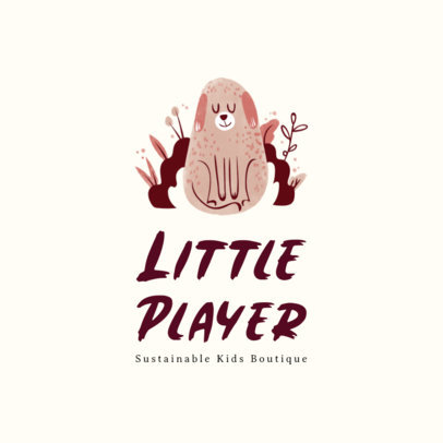 Clothing Brand Logo Maker for a Kids' Boutique