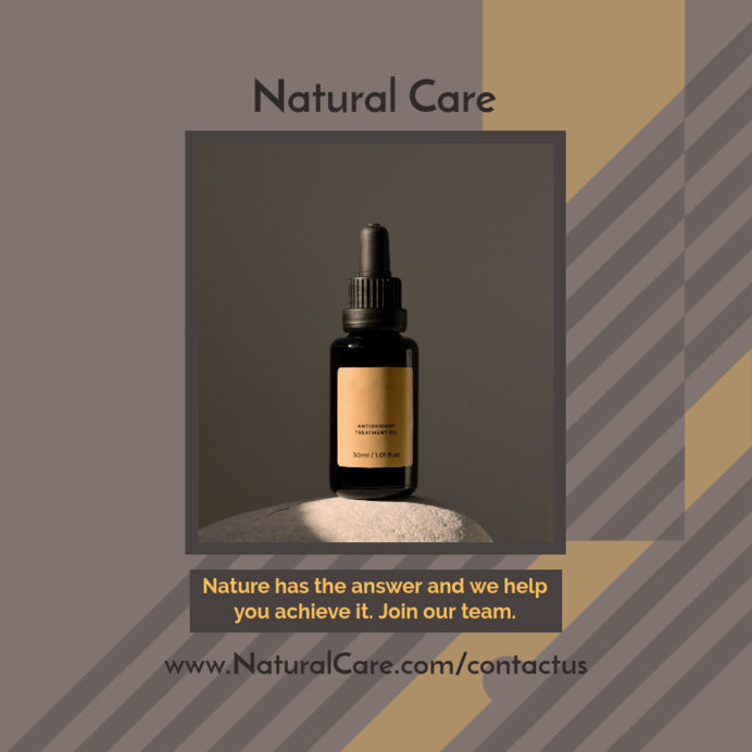 MLM Ad Banner Template for Beauty Products