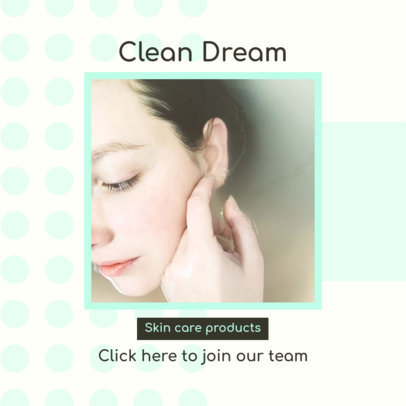 Ad Banner Design Maker for an MLM Skincare Line 2902b