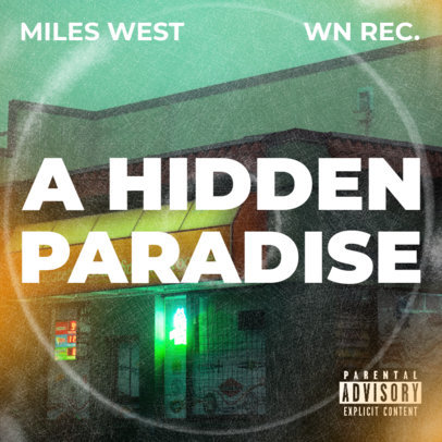 Album Cover Maker for an Upcoming Pop Artist