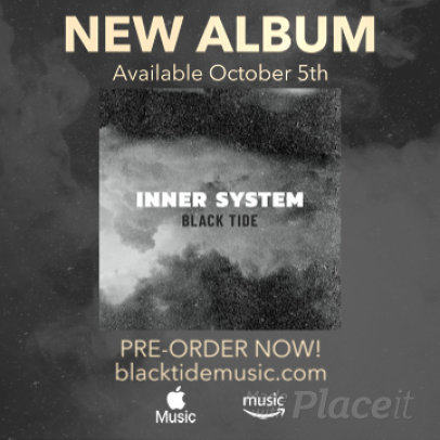 Instagram Video Maker for a Dark Ambient Album Announcement 2246