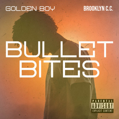 Album Cover Template for a Rising R&B Singer 2933k