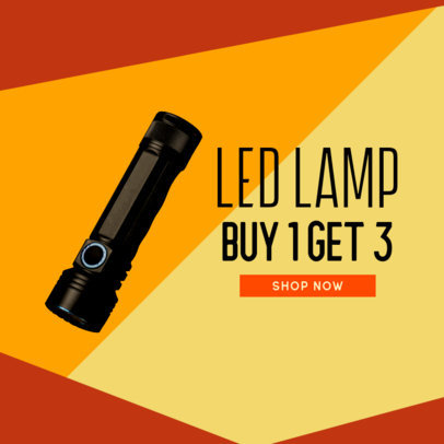 Ad Banner Design Template for Dropshippers Featuring an Electronics Sale 2938e