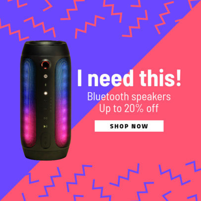 Ad Banner Design Maker for a Dropshipping Tech Promo 2938b