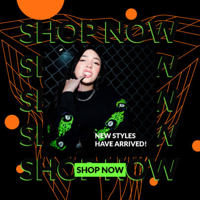 Ad Banner Maker for a Clothing Brand Dropshipper 2937k