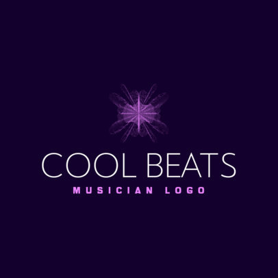 Logo Creator for a Beatmaker Featuring an Abstract Graphic 3694p