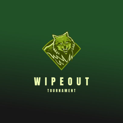 Logo Creator with an Intense Emblem for a Gaming Tournament