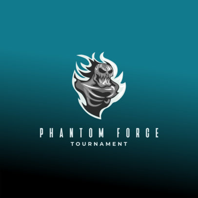 Horror-Themed Logo Maker for a Gaming Tournament