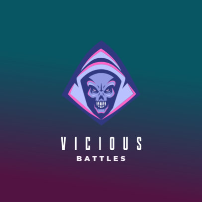 Logo Generator with a Space-Horror-Themed Graphic