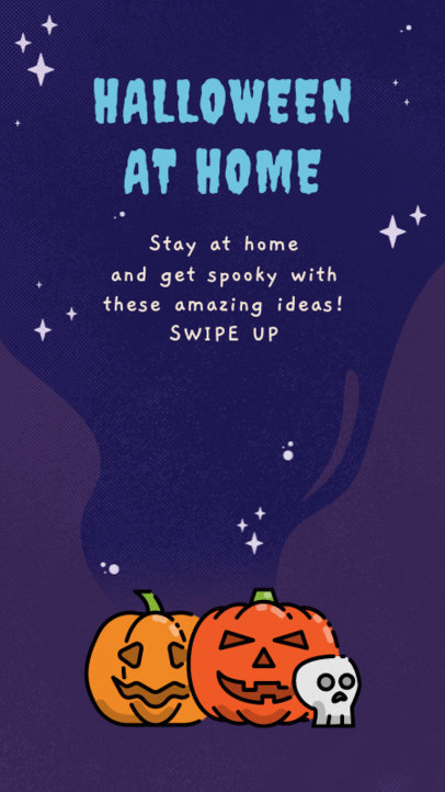 Instagram Story Maker for Halloween Home Party Ideas