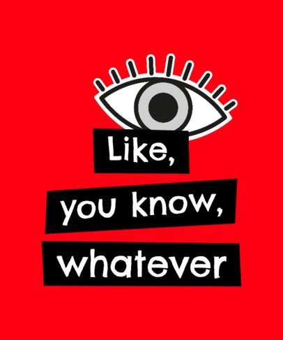  T-Shirt Design Generator With Quotes and Sticker Graphics 