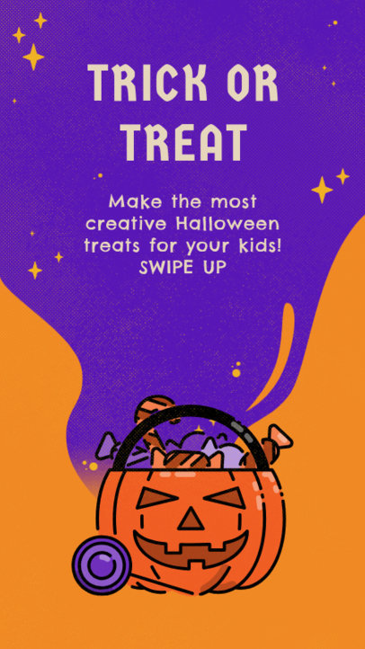Instagram Story Creator for Halloween Treat Ideas