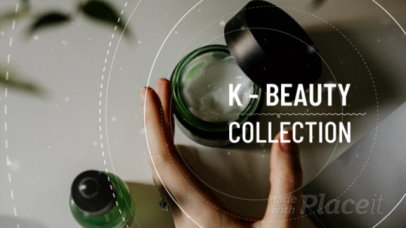 Slideshow Video Maker for a Korean Beauty Dropshipping Business