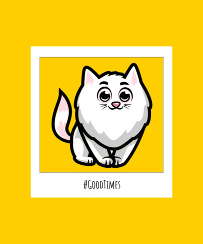 Illustrated T-Shirt Design Creator with a Smiling Puppy