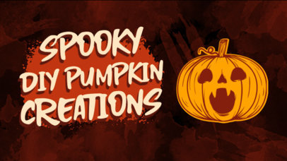 YouTube Thumbnail Maker for DIY Halloween Creators