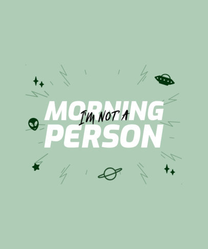 Sarcastic T-Shirt Design Creator with Bold Typography