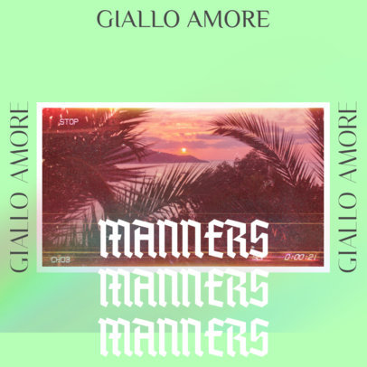 Cover Maker for a Deep House Album