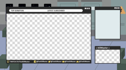 Twitch Overlay Maker with Multiple Webcams for Gaming Reactions 2991f