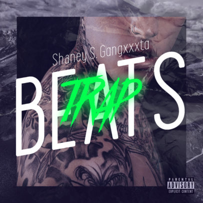 Mixtape Cover Generator for Trap Singers 