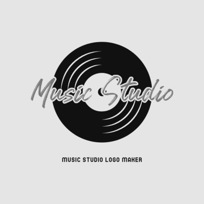 Modern Logo Template Featuring Music-Related Graphics 3698