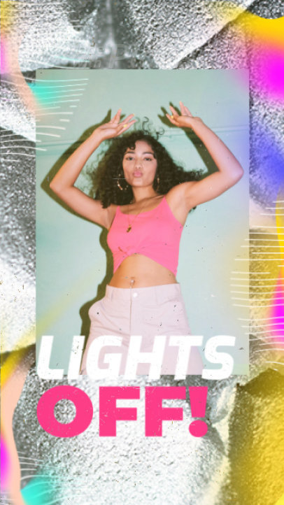 Instagram Story Video Maker for an Alt-Pop Artist