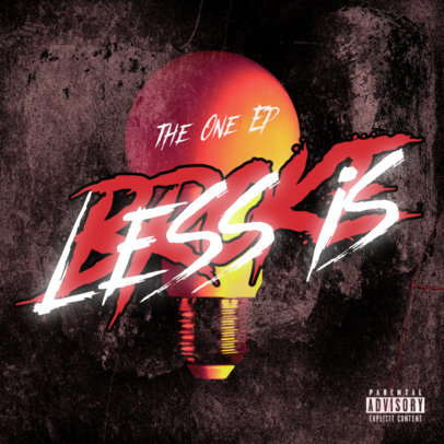 Online Album Cover Maker for a Hip Hop Music EP