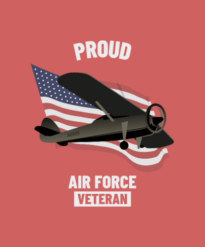 T-Shirt Design Maker for American Veterans