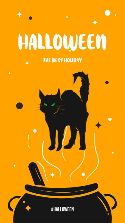 Festive Instagram Story Template for the Halloween Season