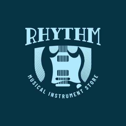 Online Logo Maker for a Musical Instrument Store