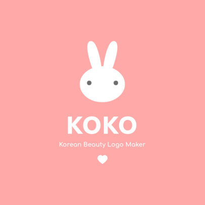 Online Logo Maker for a Dropshipping Beauty Store with Korean Graphics 