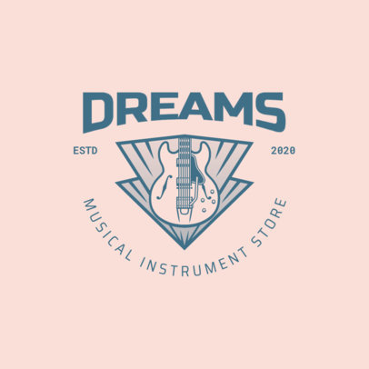 Customizable Logo Creator for a Musical Instrument Shop