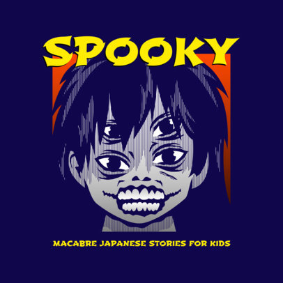 Logo Maker Featuring Illustrations Inspired by Junji-Ito Manga