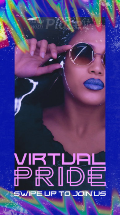 Instagram Story Video Creator for a Virtual Pride Celebration