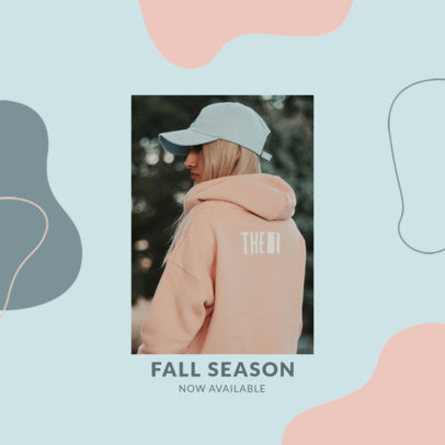 Fashion-Themed Instagram Post Generator for a Fall Collection Announcement 