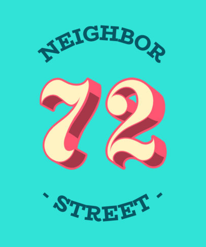 T-Shirt Design Creator with a Sports Jersey Style Featuring a Bold Number