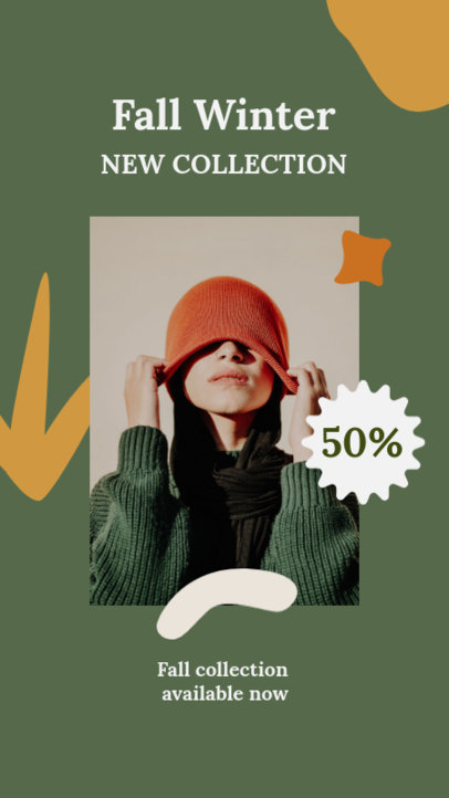 Instagram Story Creator for a New Season Collection Promo