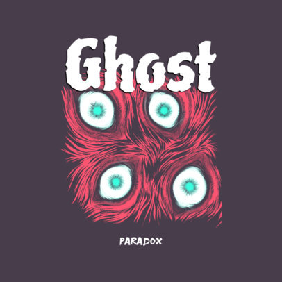 Horror-Themed Logo Generator Featuring Scary Eyes Graphics 