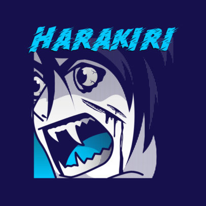 Illustrated Logo Creator Featuring a Creepy Character