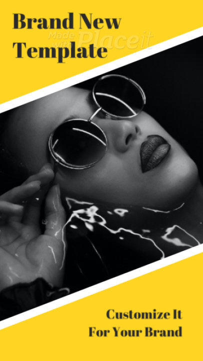 Minimalistic Instagram Story Maker for a Fashion Brand