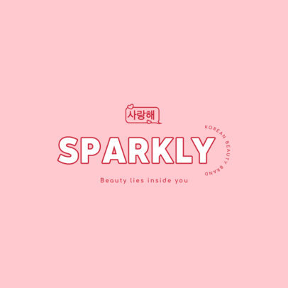 Logo Generator for a Korean Beauty Brand