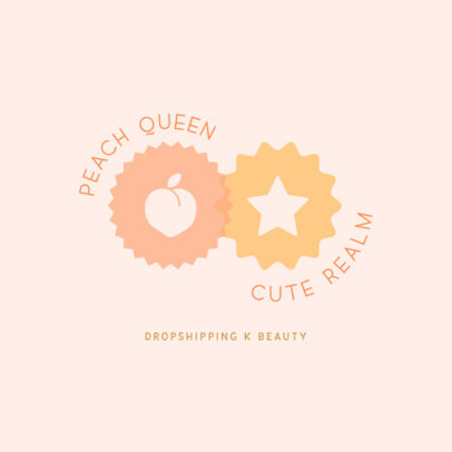 Online Logo Template for a Dropshipping Beauty Brand