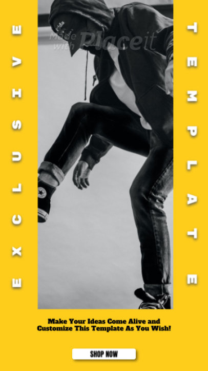 Instagram Story Video Maker for an Exclusive Advertisement 2355-el1