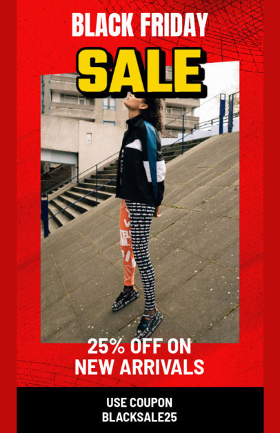 Online Flyer Maker for Black Friday Discounts